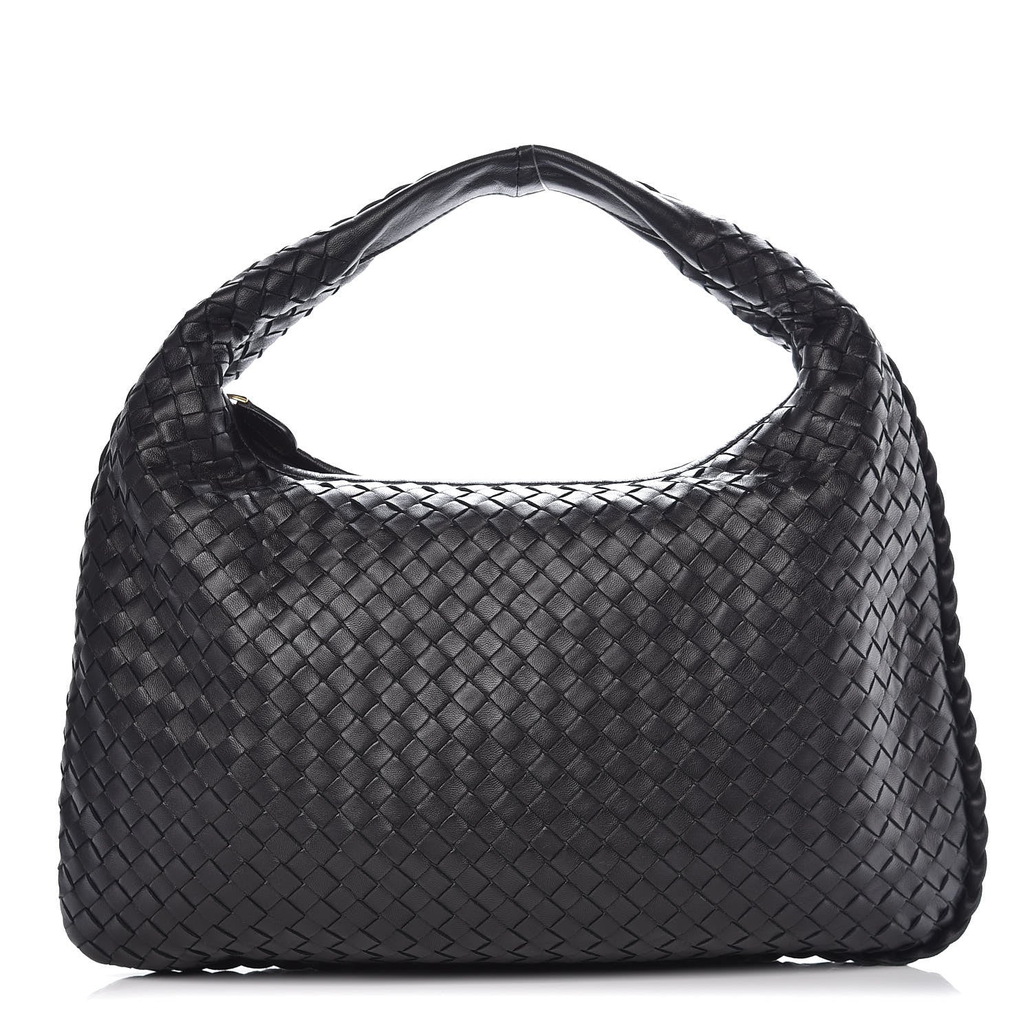 Bottega Veneta Nappa Intrecciato Medium Veneta Hobo Black 1 of 10