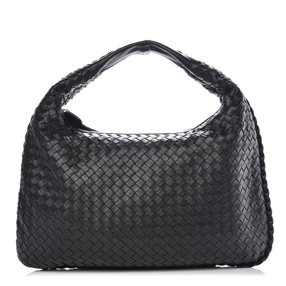 Bottega Veneta Nappa Intrecciato Medium Veneta Hobo Black 1 of 10