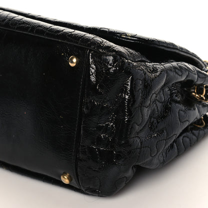 Chanel Patent Puzzle Accordion Flap Bag Black 9 of 9
