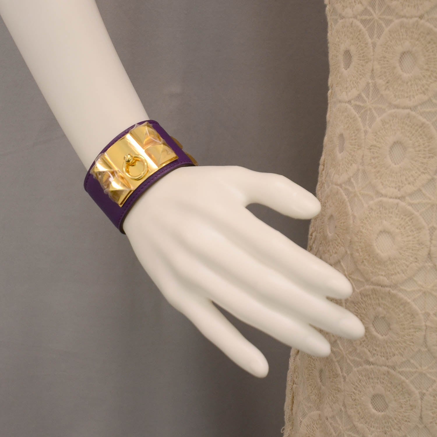 Hermes Swift Collier de Chien CDC Bracelet Ultraviolet 3 of 8