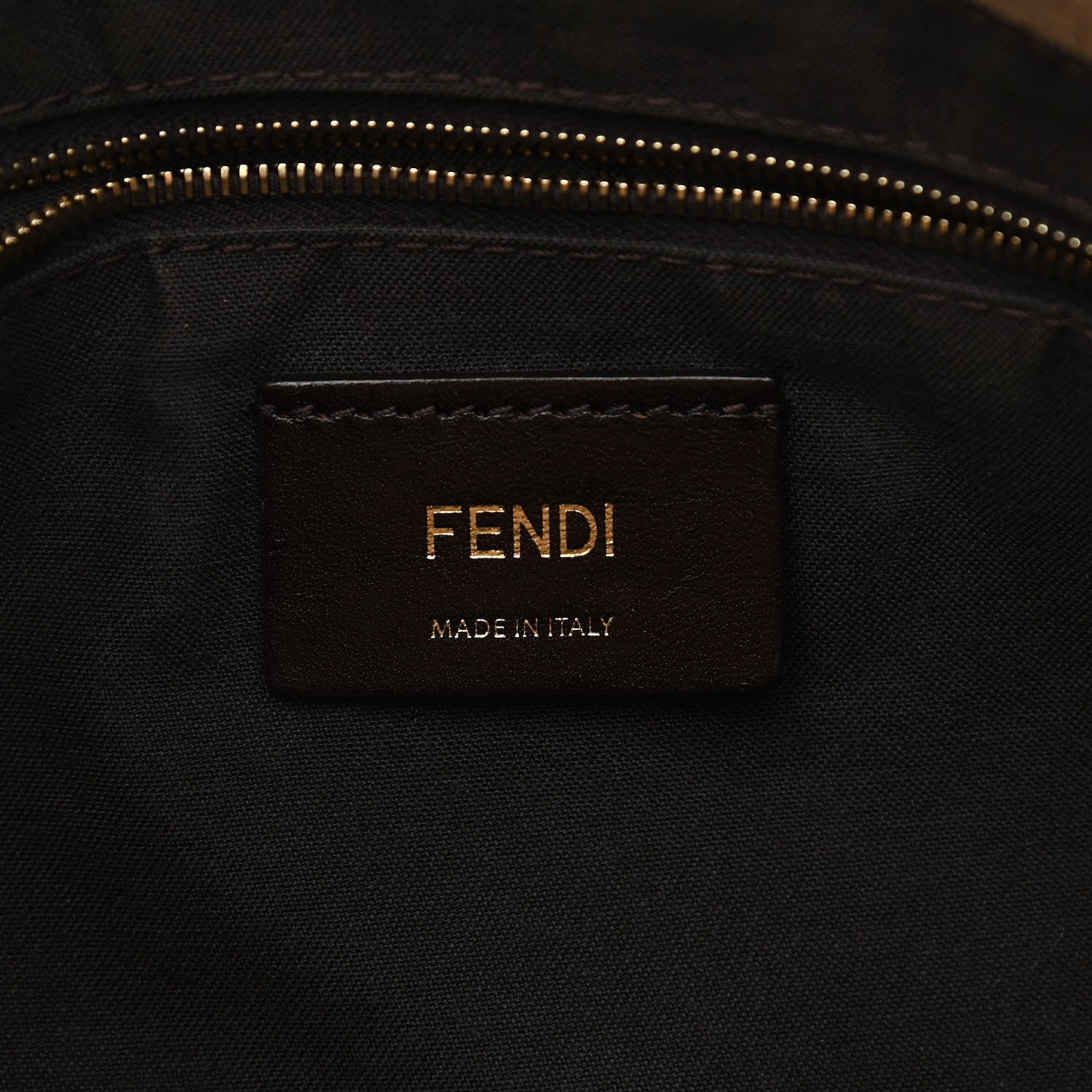 Fendi Pequin Medium Hobo Tobacco Rosso 5 of 15