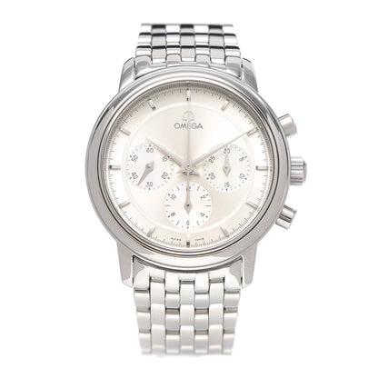 Omega Stainless Steel 36mm De Ville Prestige Chronograph Manual Winding Watch 4540.31.00 1 of 5