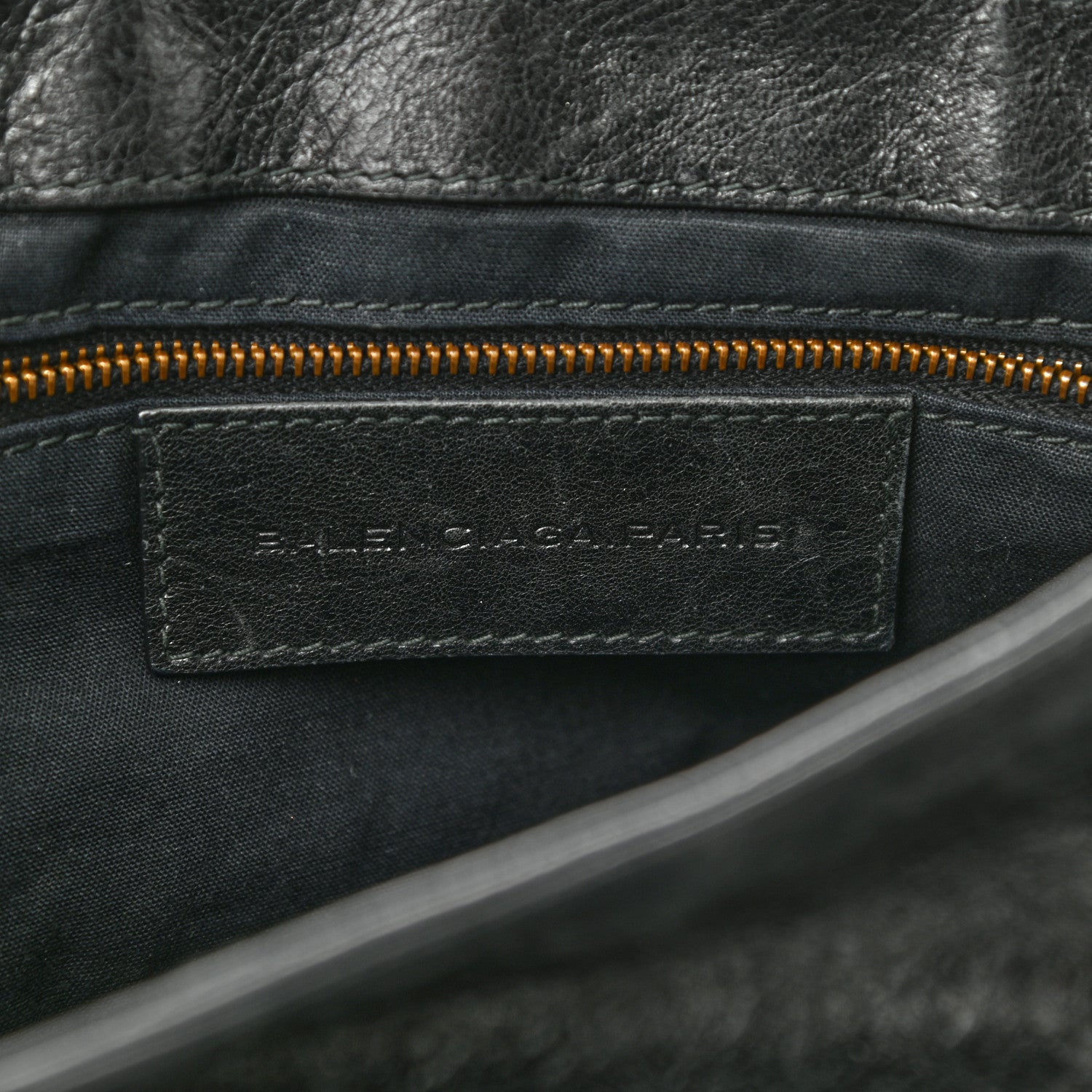 Balenciaga Agneau Classic Hardware Neo Folk Messenger Black 6 of 11