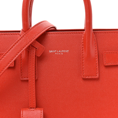 Saint Laurent Grain De Poudre Nano Sac De Jour Orange 8 of 14