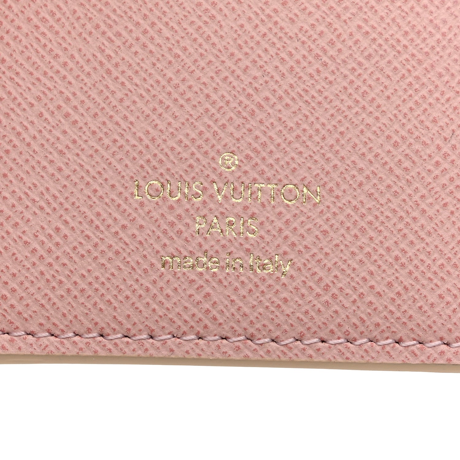 Louis Vuitton Damier Azur Victorine Wallet Rose Ballerine 6 of 6
