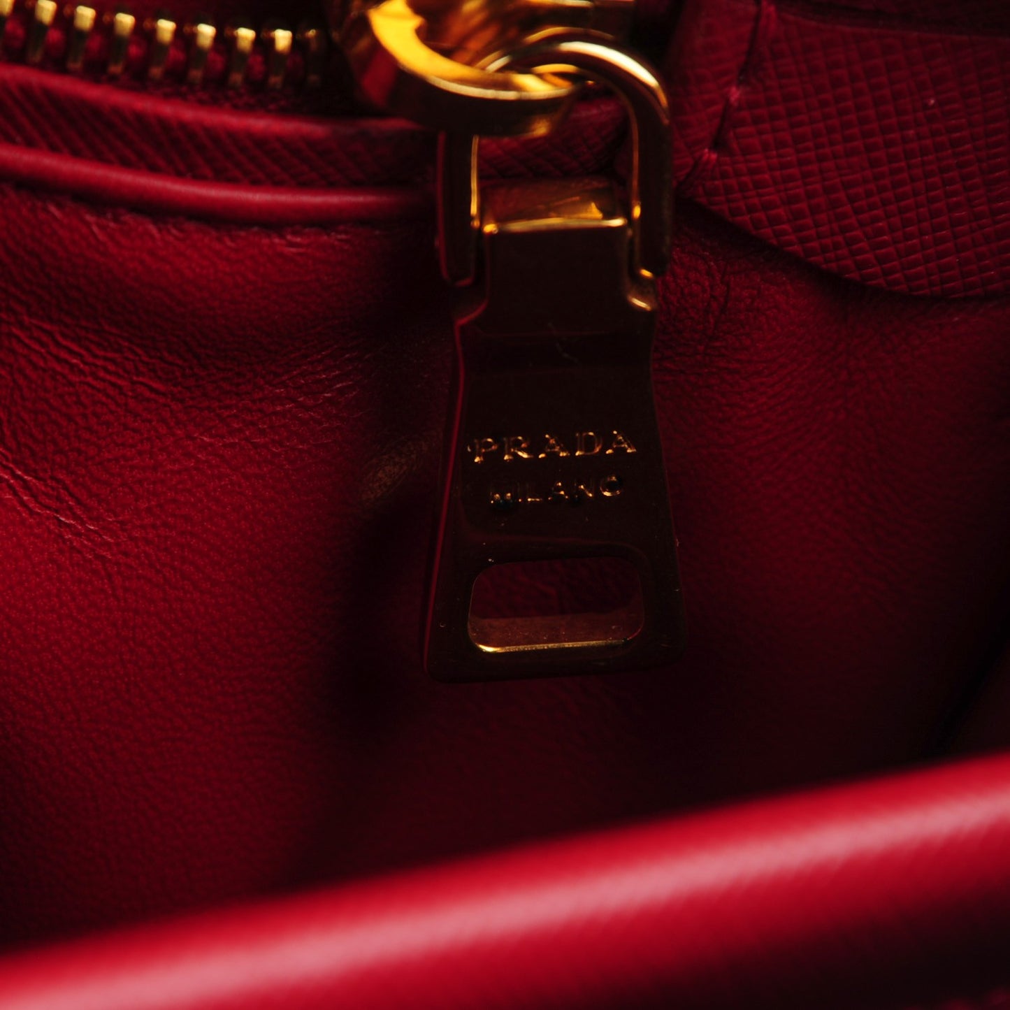 Saffiano Lux Frame Satchel Fuoco
