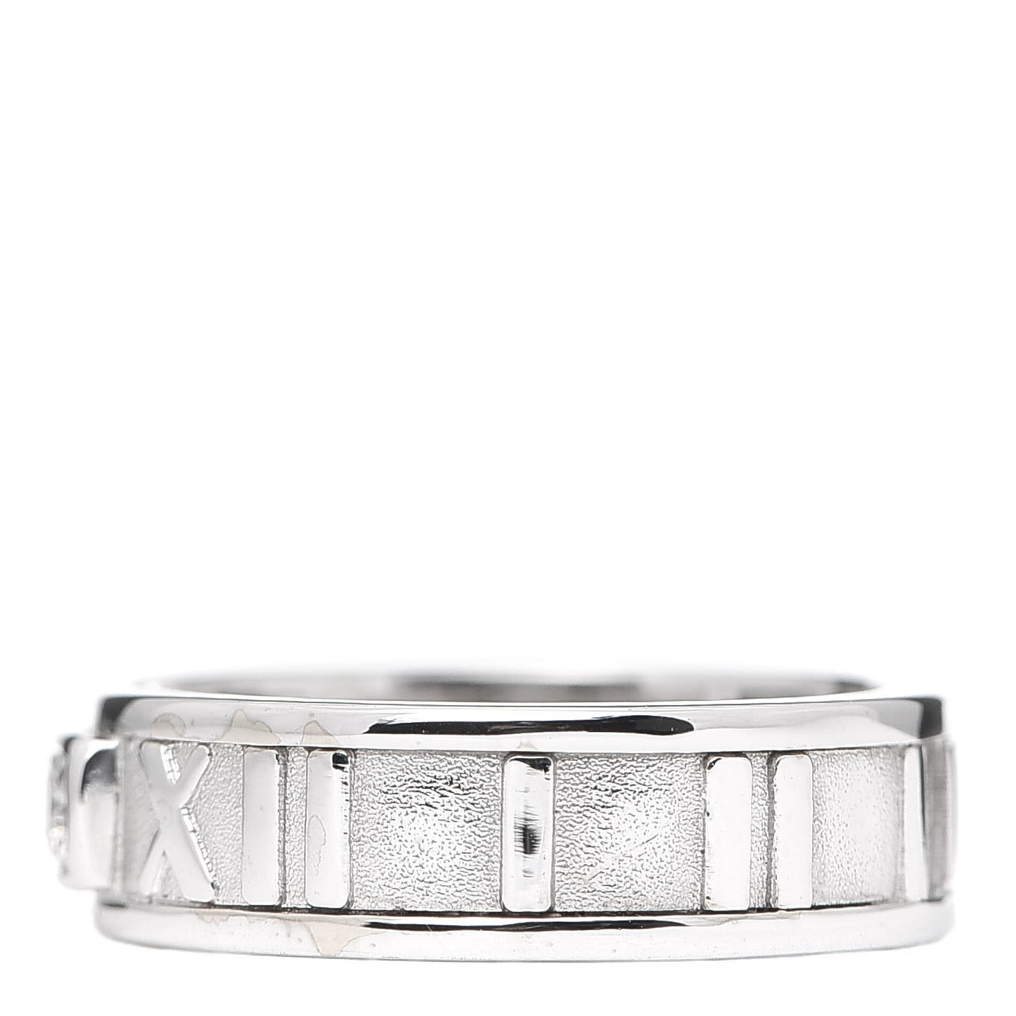 18K White Gold Diamond Atlas Ring 47 4