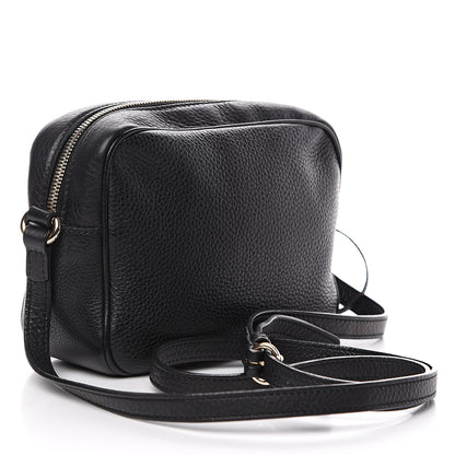 Gucci Pebbled Calfskin Small Soho Disco Bag Black 2 of 13