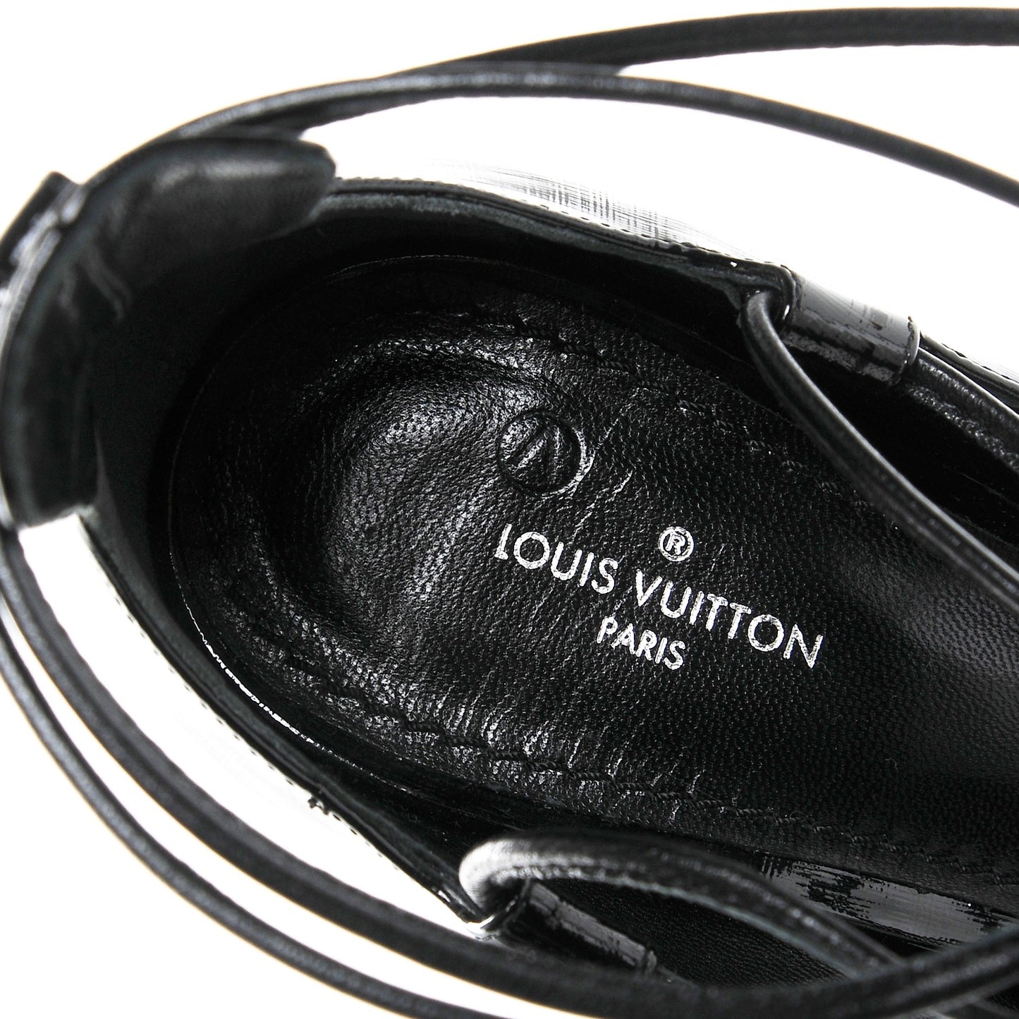 Patent Calfskin Cover Girl Pumps 39 Black