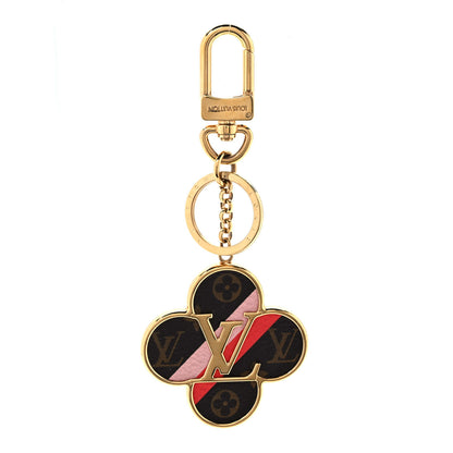 Louis Vuitton Metal Monogram Into The Flower Bag Charm Key Holder 1 of 4