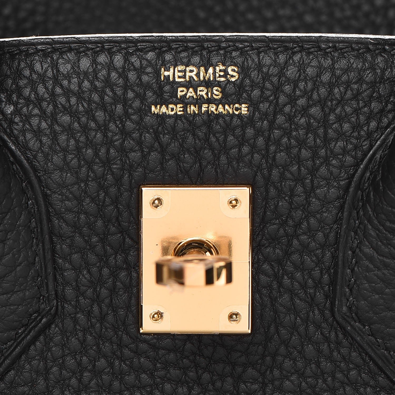 Hermes Togo Birkin 25 Black 6 of 31
