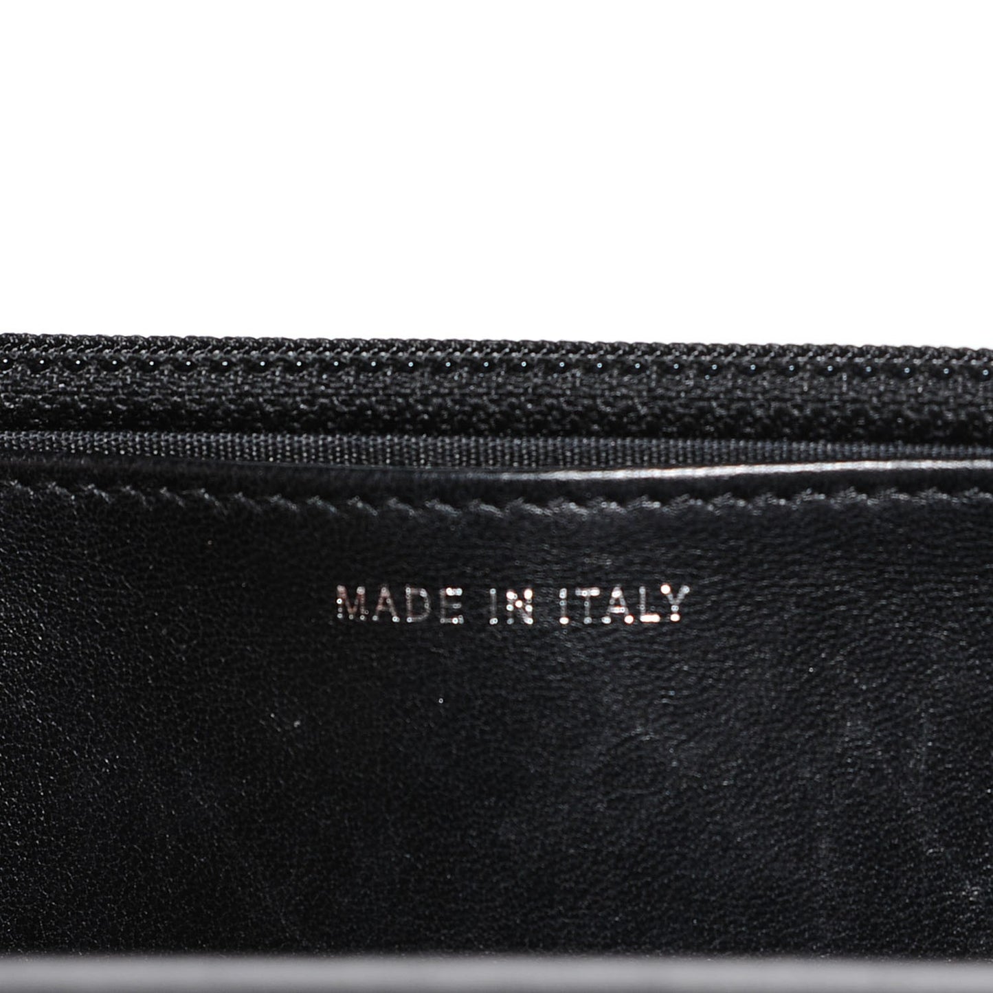 Lambskin Quilted Boy Wallet On Chain WOC Black