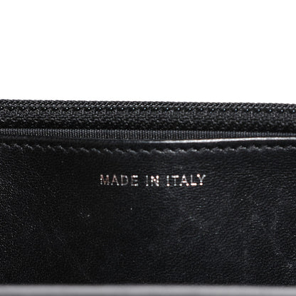 Chanel Lambskin Quilted Boy Wallet On Chain WOC Black 7 of 9