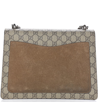 Gucci GG Supreme Monogram Medium Dionysus Shoulder Bag Taupe 11 of 12