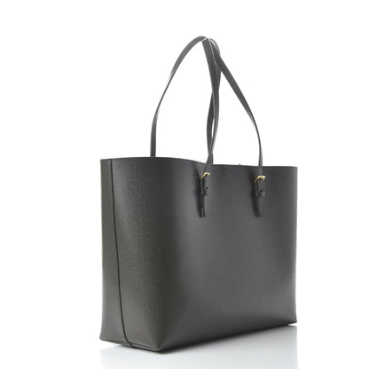 Saint Laurent Calfskin Large Shopping Tote Pebble 3 of 9