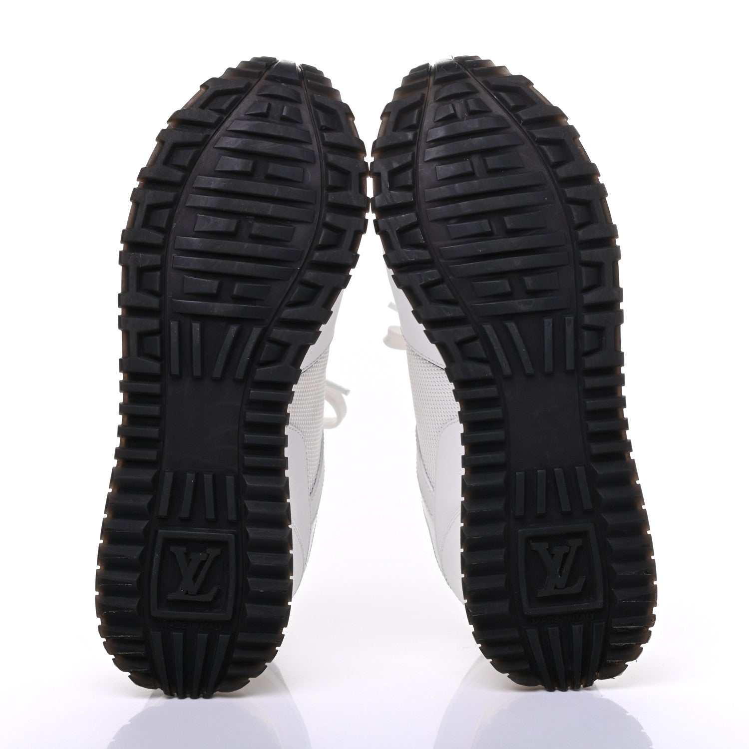 Louis Vuitton Calfskin Monogram Run Away Sneakers 35 White 5 of 10