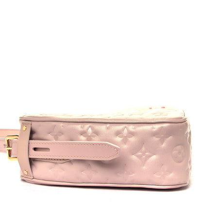 Louis Vuitton Lambskin Embossed Monogram Fall In Love Sac Coeur Light Pink 3 of 5