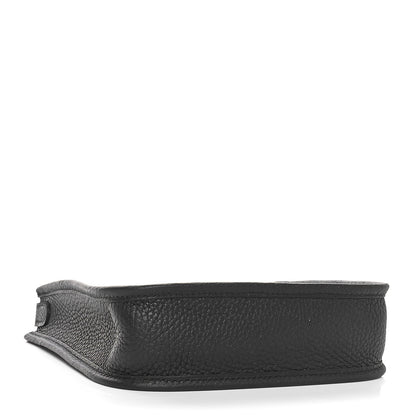 Hermes Taurillon Clemence Evelyne TPM Black 3 of 10