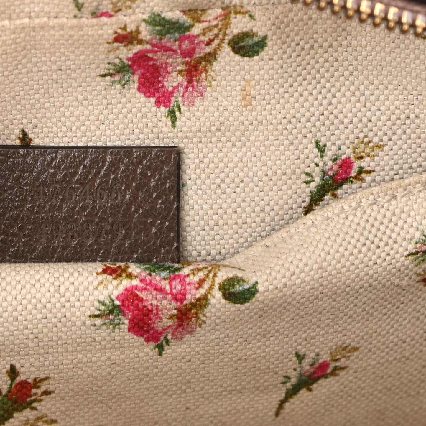 GG Supreme Monogram Web Neo Vintage Shoulder Bag Beige New Acero Crop