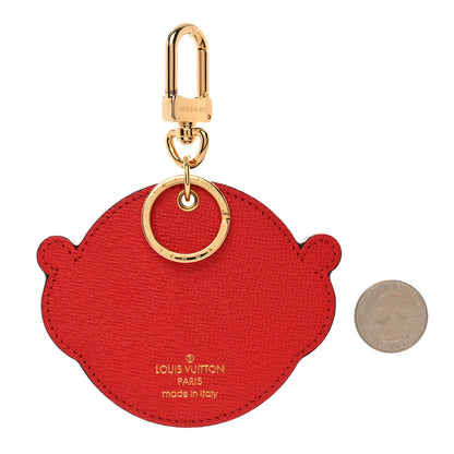 Louis Vuitton Monogram Animal Faces Bird Bag Charm 2 of 3