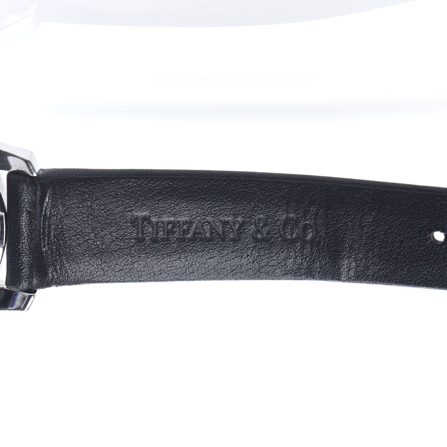 Stainless Steel Calfskin 29mm Atlas 2-Hand Quartz Watch Black