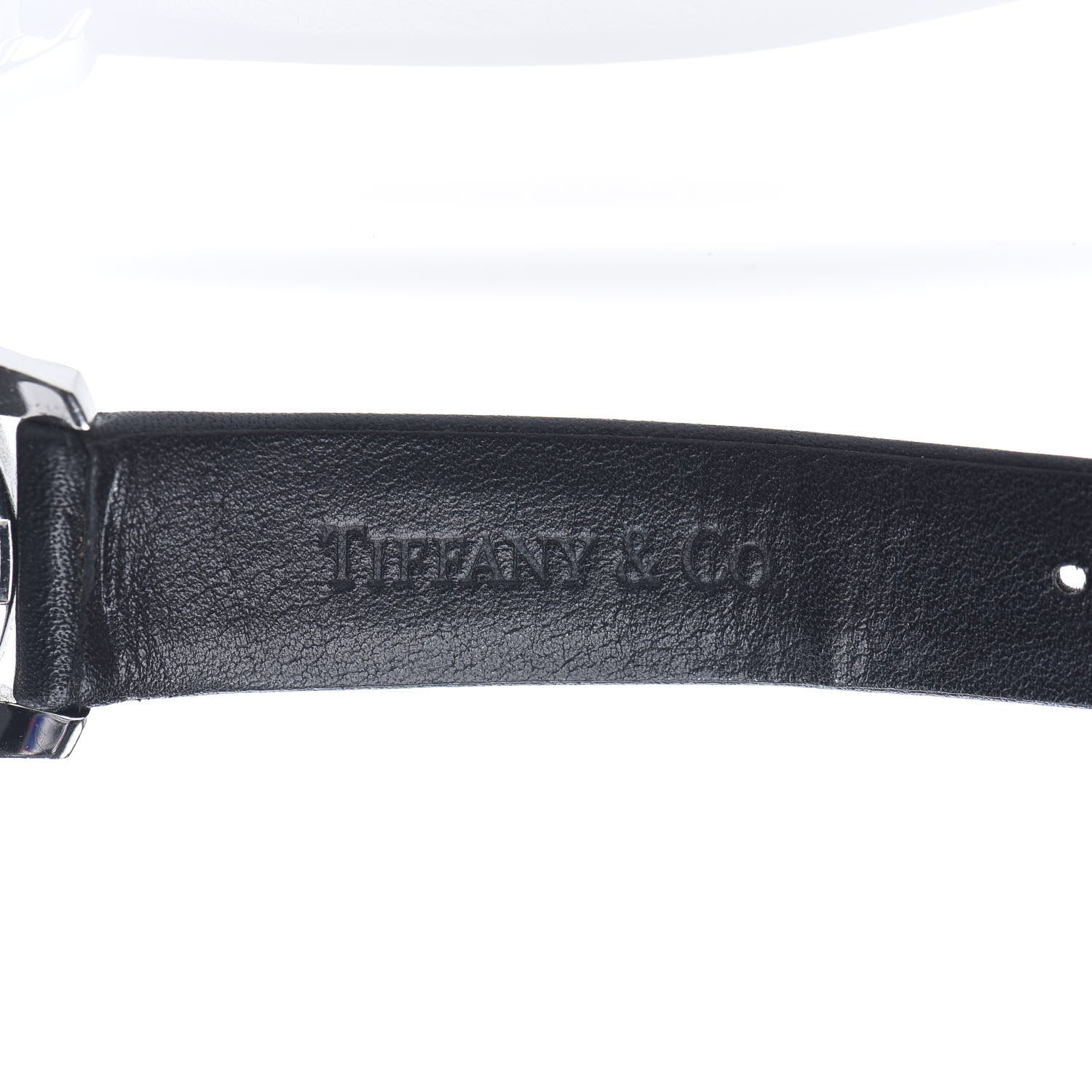 Tiffany Stainless Steel Calfskin 29mm Atlas 2-Hand Quartz Watch Black 6 of 9