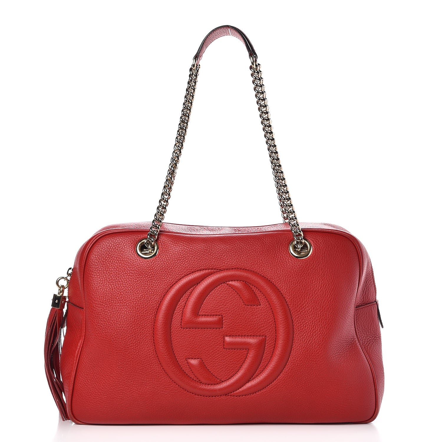 Gucci Cellarius Calfskin Medium Soho Bowler Tabasco 1 of 12