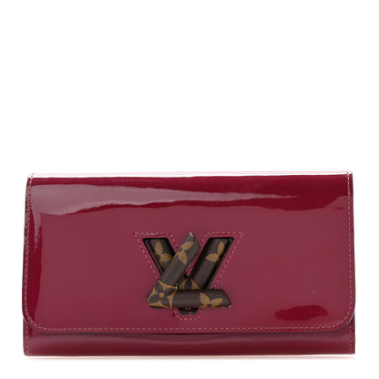 Louis Vuitton Patent Monogram Twist Wallet Magenta 1 of 7