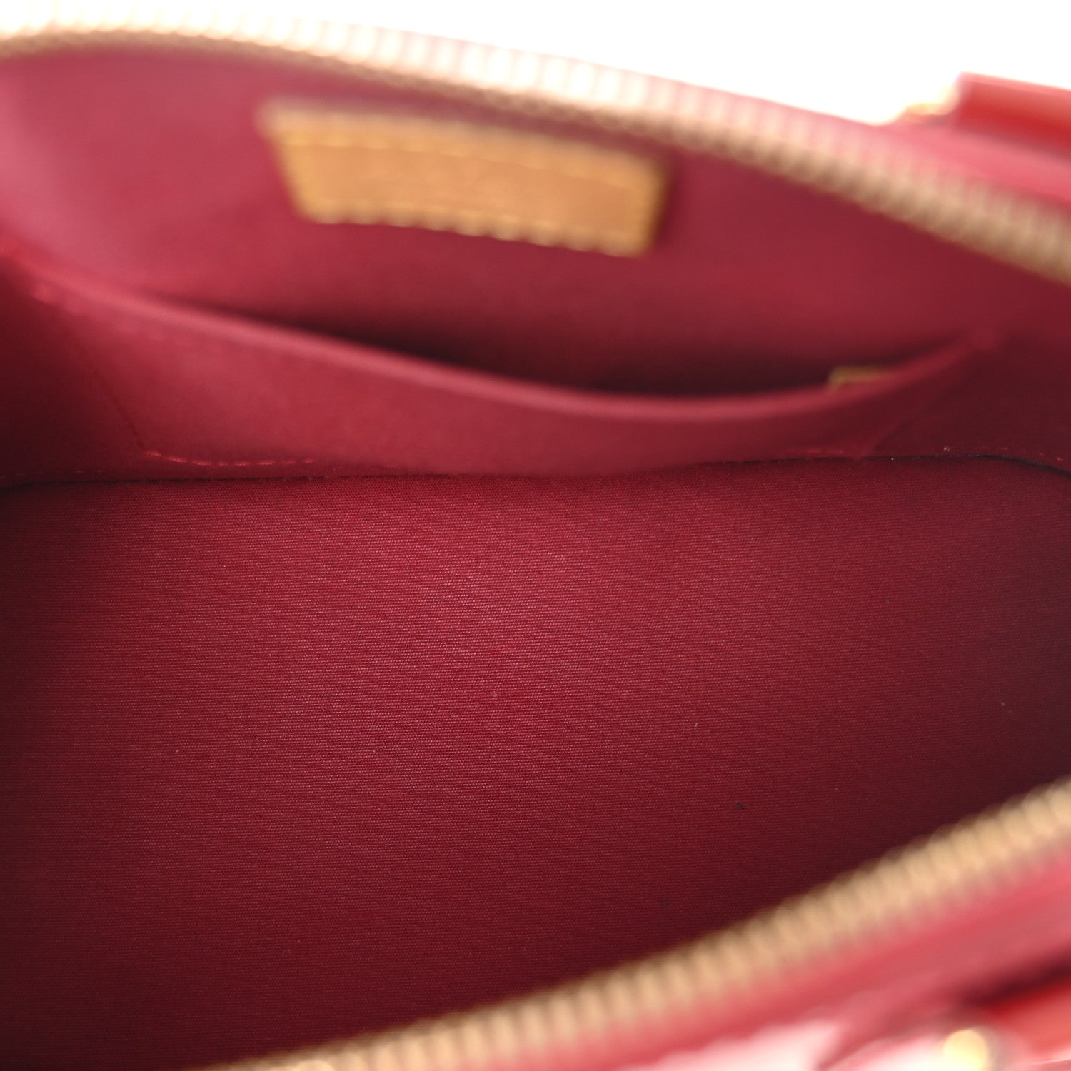 Louis Vuitton Vernis Alma BB Cherry 5 of 10