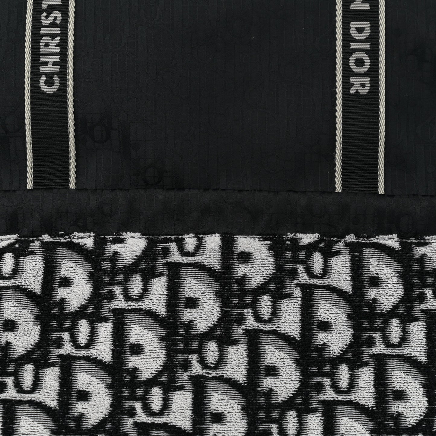 Terry Oblique Reversible Bag Black