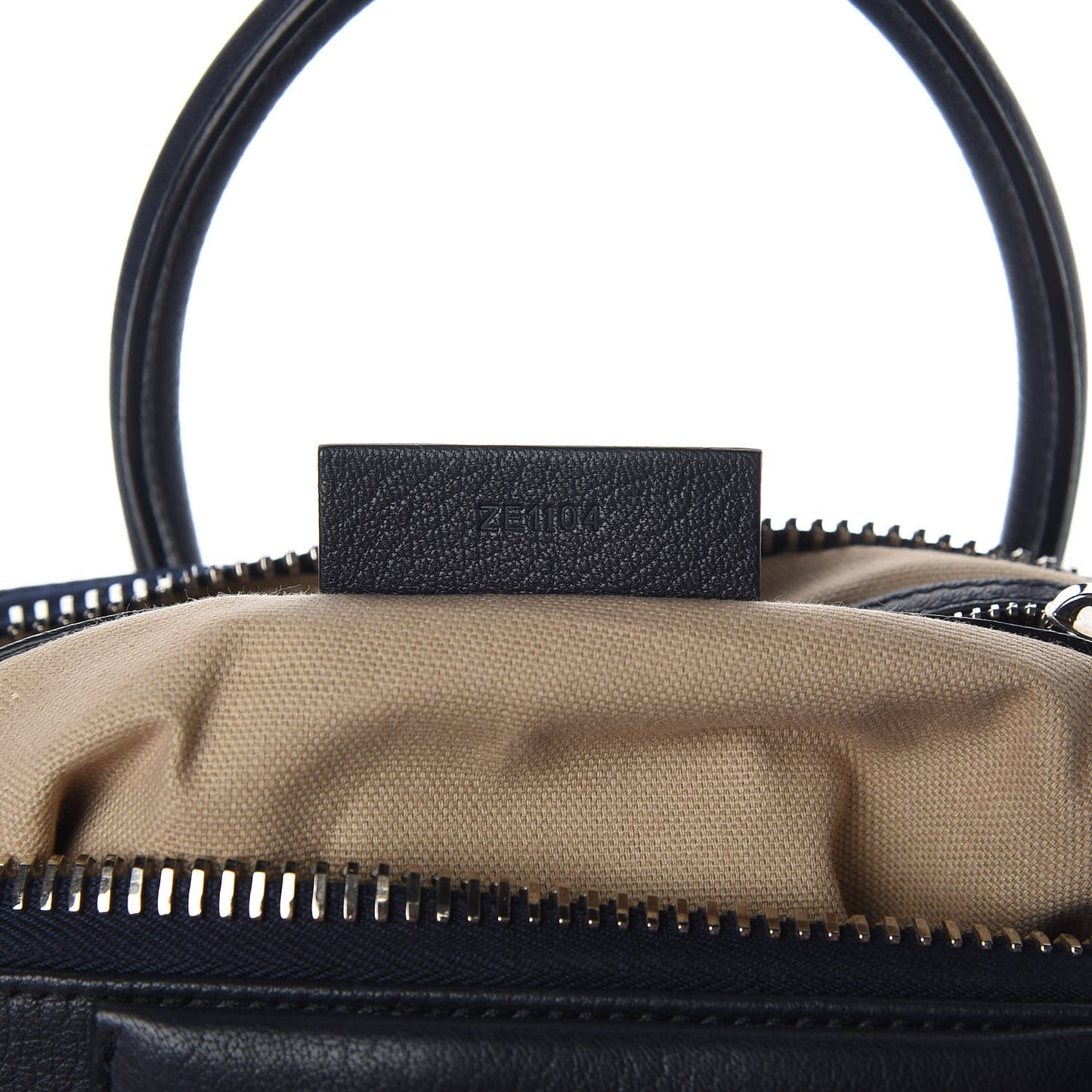 Sugar Goatskin Small Antigona Navy