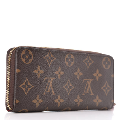 Louis Vuitton Monogram Clemence Wallet Fuchsia 3 of 8