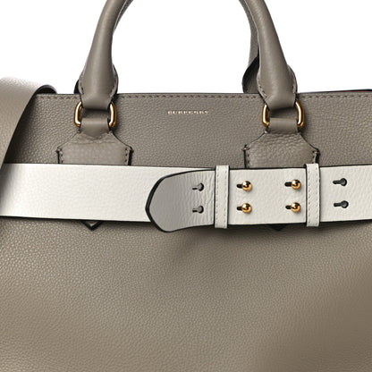 Burberry Soft Grain Calfskin Medium Belt Bag Mineral Grey 6 of 8