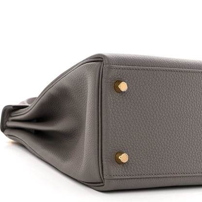 Hermes Togo Kelly Retourne 28 Etain 9 of 11