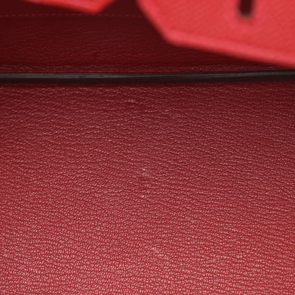 Hermes Epsom Birkin 30 Rouge Casaque 9 of 13