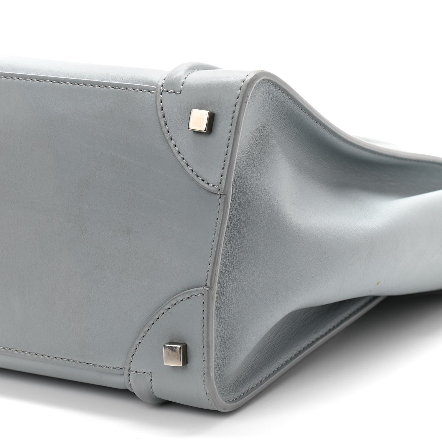 Celine Smooth Calfskin Mini Luggage Sky Blue 9 of 11