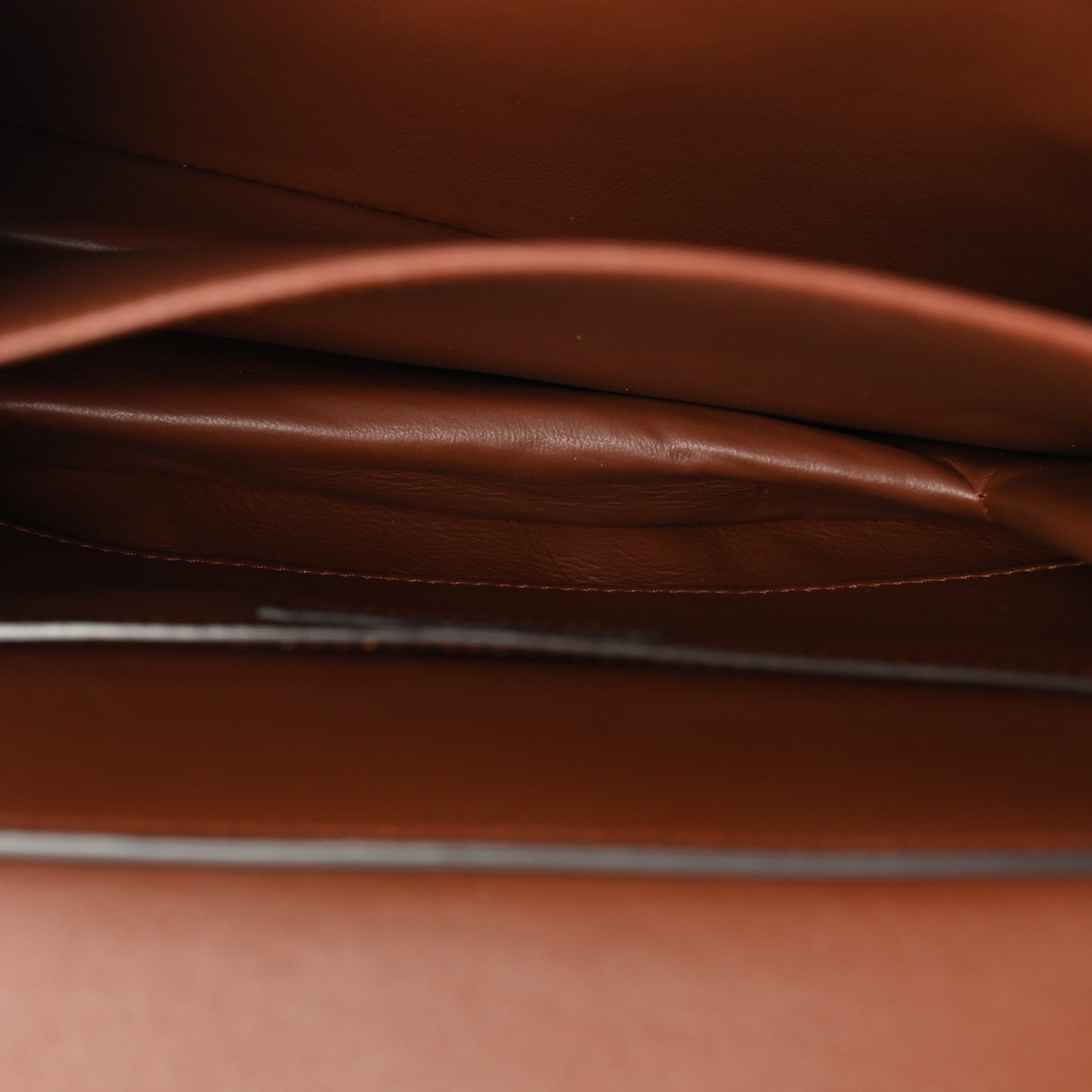 Canvas Smooth Calfskin Le Monogramme Satchel Chestnut