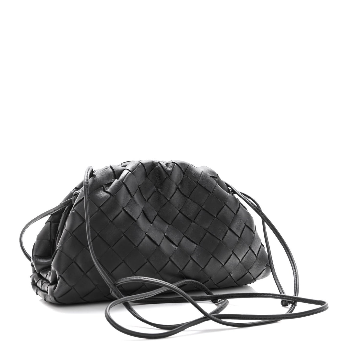 Nappa Intrecciato The Mini Pouch Black