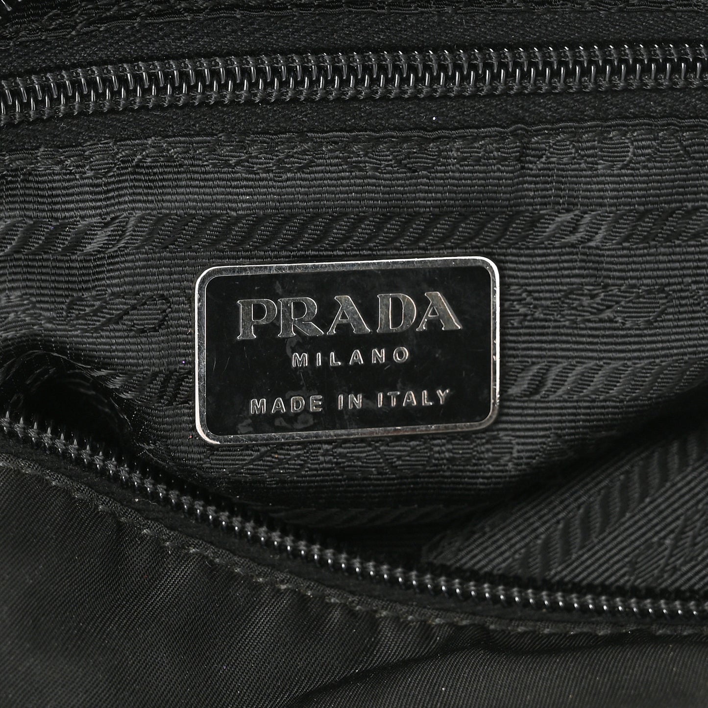 Nylon Vela Shoulder Bag Black