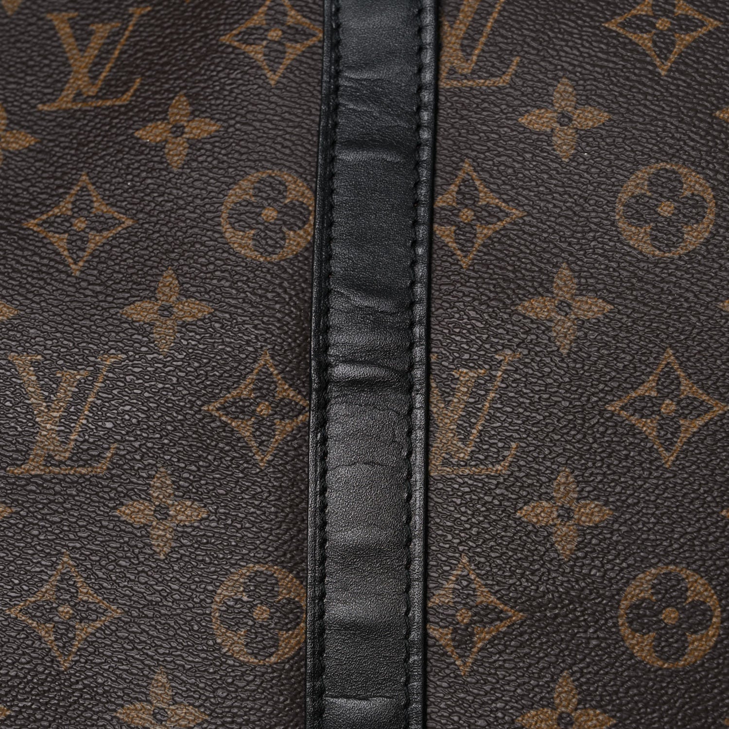 Louis Vuitton Monogram Macassar Keepall Bandouliere 45 11 of 22