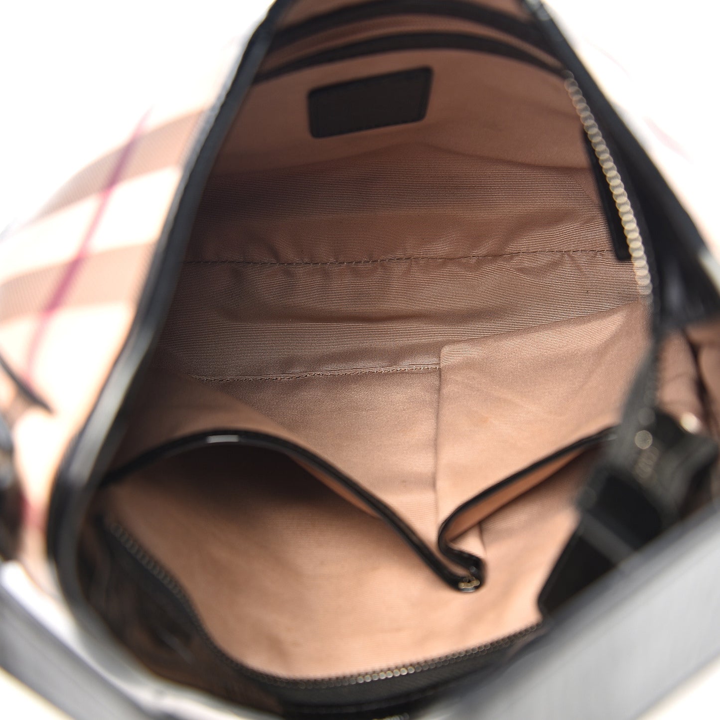 Nova Check Shoulder Bag Black