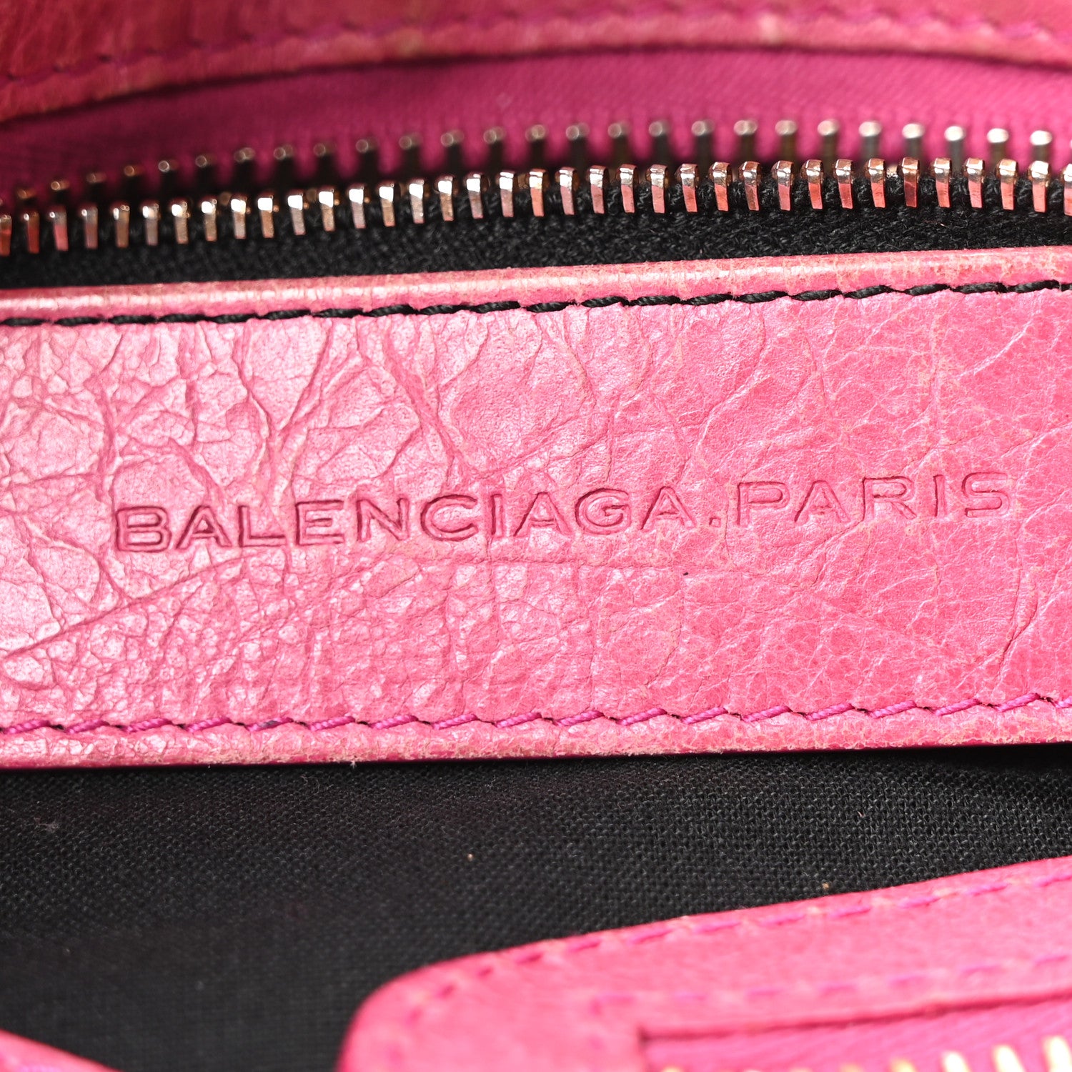 Balenciaga Agneau Giant 21 Rose Gold Hardware City Cyclamen Fucsia 5 of 9