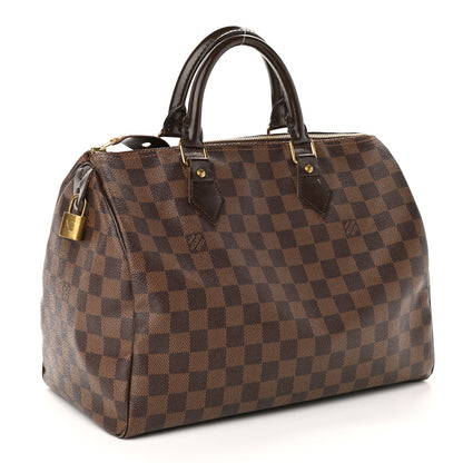 Louis Vuitton Damier Ebene Speedy 30 3 of 12