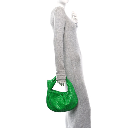 Bottega Veneta Nappa Intrecciato Teen Jodie Hobo Parakeet 2 of 9