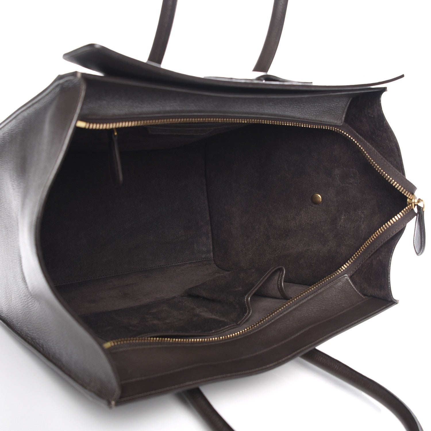 Celine Soft Grained Calfskin Mini Luggage Brown 5 of 7