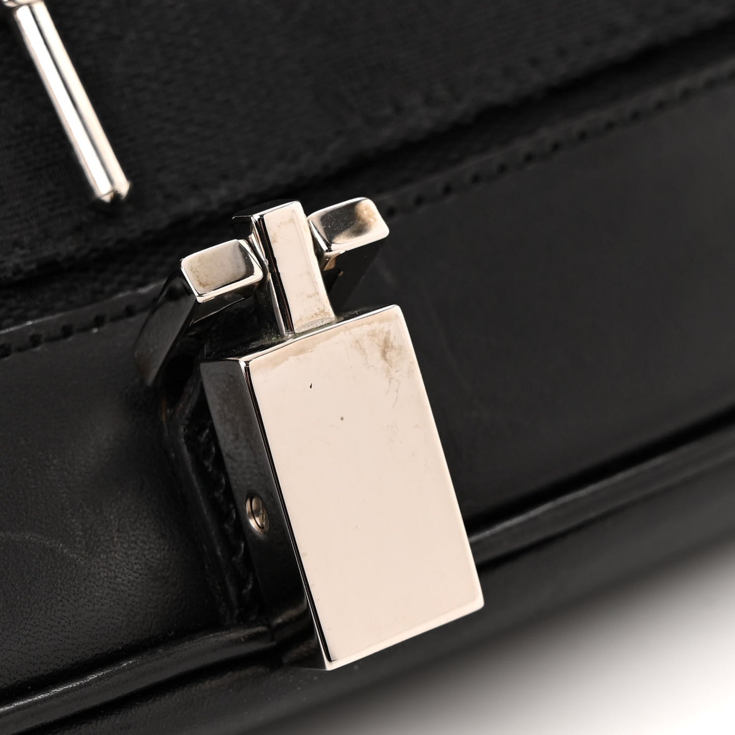 Monogram Small Jackie O Flap Hobo Black