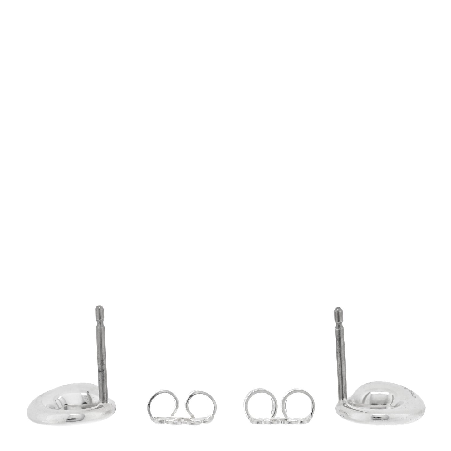Sterling Silver 9mm Elsa Peretti Eternal Circle Earrings