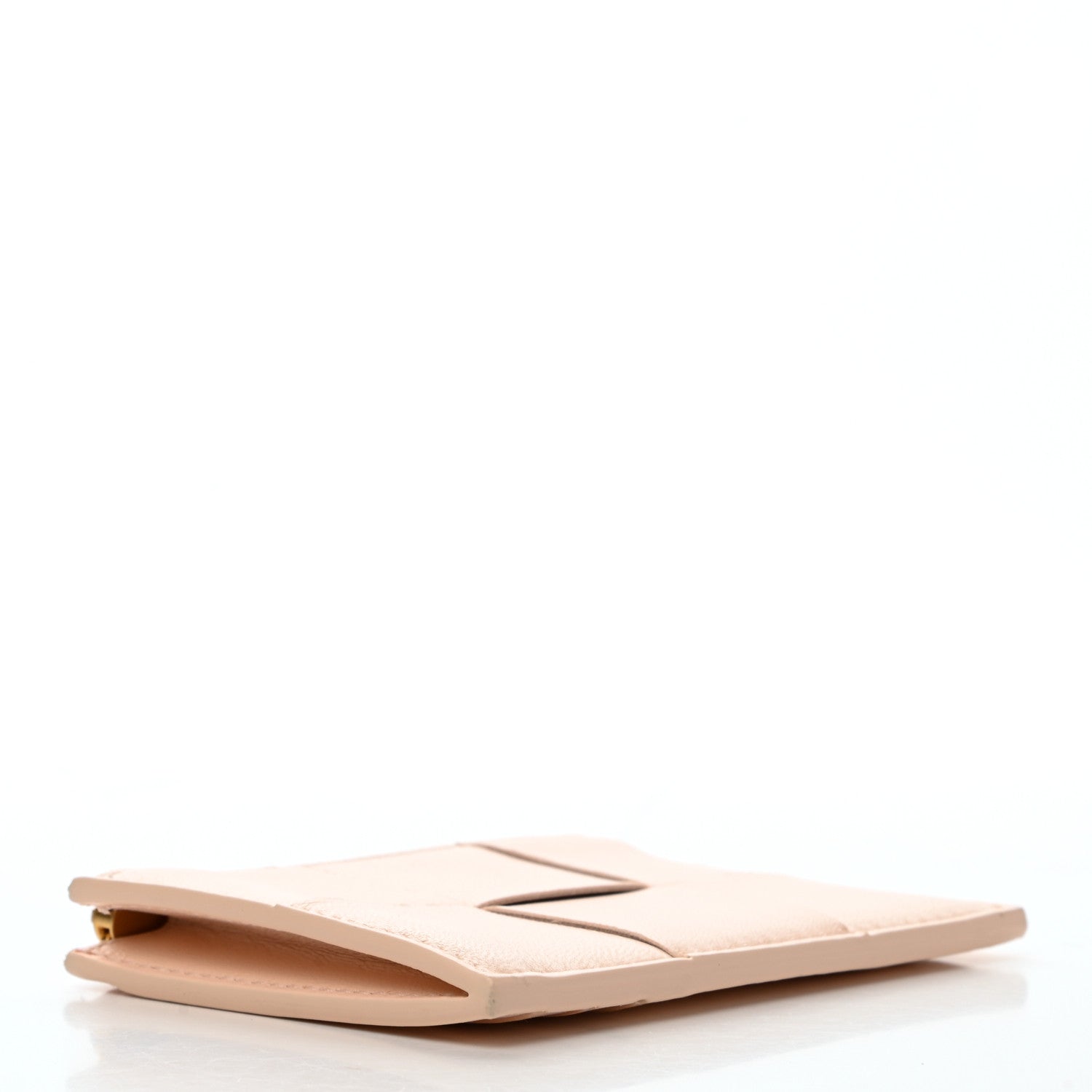 Bottega Veneta Nappa Maxi Intrecciato Card Holder Melon Washed 4 of 6