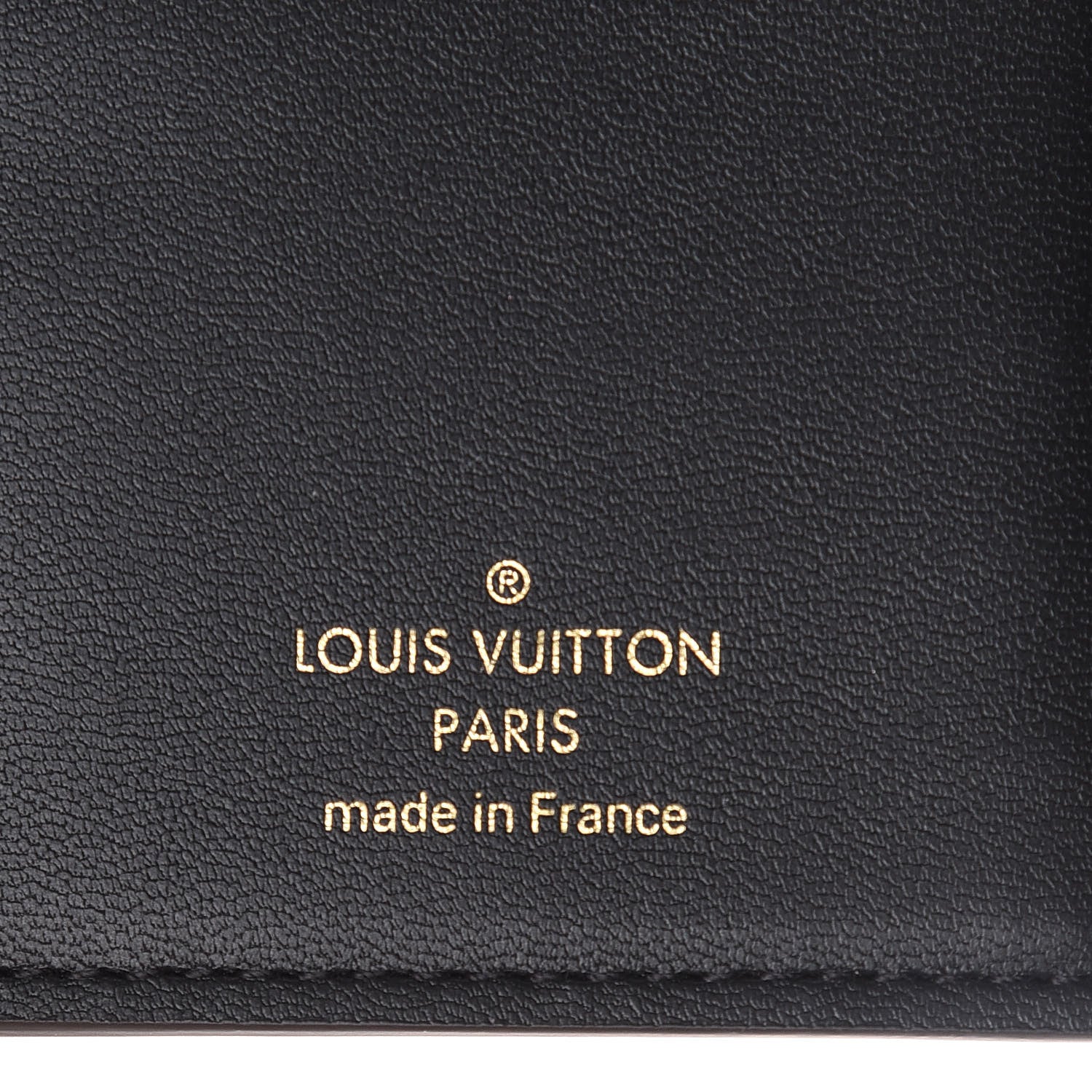 Louis Vuitton Monogram Flower Lock Compact Wallet Black 6 of 7