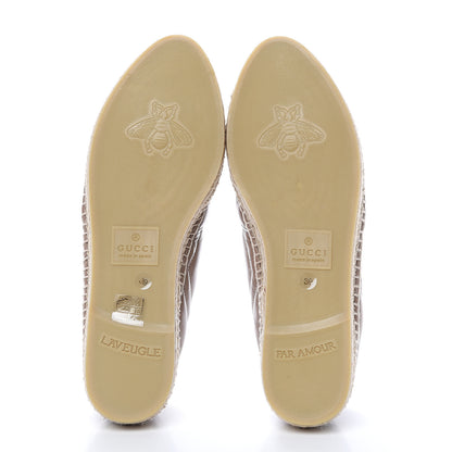 Gucci Nappa Matelasse GG Marmont Espadrilles 39 Porcelain Rose 6 of 10